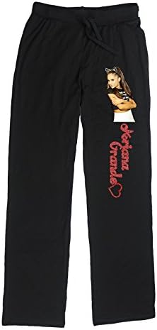 PUS Women's Ariana Grande Lounge Pajama Pants S Black