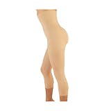 Lipo in a Box "Original Firm Control" High Waist Capri, Nude, Black or Chocolate XS thru 2X