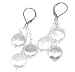 Fresh Water Coin Pearls - Sterling Silver Earrings