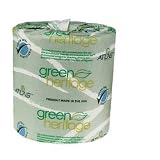 Atlas Paper Mills Green Heritage Bathroom Tissue, 2-Ply, 500 Sheets, White, 96 per... by Atlas Paper Mills
