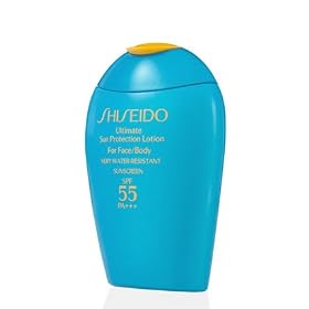Shiseido Ultimate Sun Protection Lotion SPF 55 For Face/Body 100ml/ 3.3 fl.oz