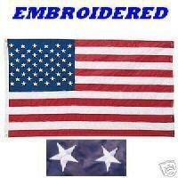 New 6x10 Nylon USA American Flag