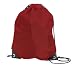 Shugon drawstring back pack, gym sack Red