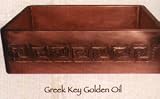HP Austin Bar Size Greek Key Apron Farm Sink
