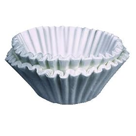Click here to buy Bunn 1000 Paper Regular Coffee Filter for 12-Cup Brewers (Case of 1,000) by Bunn.