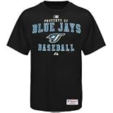 Toronto Blue Jays Stack T-Shirt by Majestic (Adult Large)