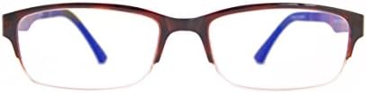 Computer Glasses by Phonetic Eyewear Echo in Tortoise with Blue Light Protection