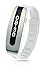 PAPAGO! GOLiFE Care Smart Fitness Band, Activity Tracker, Sleep Monitor, Smart Notification, Text Message, Emails, Social Medias, Messengers, Alarms, Idle Alert (Silver White)
