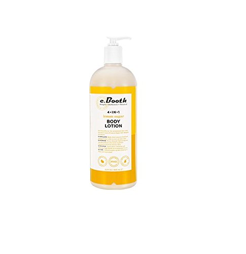 C. Booth 4-In-1 Multi-Action Body Lotion, Lemon Sugar, 32 Fluid Ounce