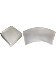 From Amazon.com. Click for details:
 (500) 12" Record Outer Sleeves - INDUSTRY STANDARD 3mil Thick Polyethylene - 12 3/4" x 12 1/2" (500) 12" Record Outer Sleeves - INDUSTRY STANDARD 3mil Thick Polyethylene - 12 3/4" x 12 1/2"