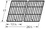Cast Iron Cooking Grid for Kenmore, Outdoor Gourmet, BBQ Pro, Sams, Charbroil, Arkla, Charmglow, Coleman, Grill Master, Sunbeam, North American Outdoors, Weber, Aussie, Glen Canyon, Jenn-air, Kirkland, Nexgrill, Turbo, Lazy Man, Perfect Flame, Olympia, Falcon, Brinkmann, Broilmaster, Amberlight and Patio Kitchen Grills