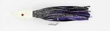 Jamfab Jigs 8oz Dual Pull Jig with Vinyl Skirts Glow Head Black over Purple