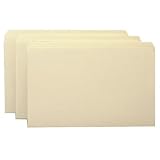 Smead 15310 Smead Recycled File Folders, Straight Cut, 2-Ply Top Tab, Lgl, Manila, 100/Box