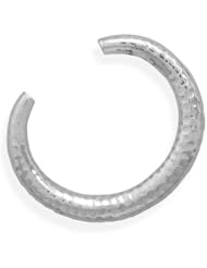 CleverSilvers Tapered Hammered Cuff