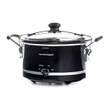 Hamilton Beach #33145 4QT Black Slow Cooker by HAMILTON BEACH BRANDS INC