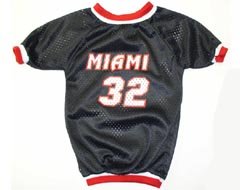 Sports Enthusiast Miami #32 Basketball Mesh Dog Jersey (XSmall)