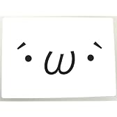 文具雑貨☆【顔文字シリーズ】　(´・ω・`)ショボーン　下敷