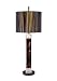 Ambience Tortoise Artisan Glass and Acrylic Table Lamp