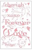 Basic Grey Clear Stamps, 2 Scoops/Sweet Sentiments