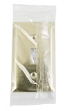 : Sierraplex Brass Wallplate (SB1PBCC25)