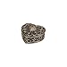 Hearts Pewter Jewelry Box