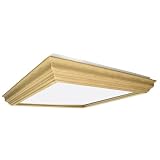 Buy American Fluorescent UCM2U3R8 Winchester Crown Molding Wood Frame 2-Lamp Fixture... by American Fluorescent
