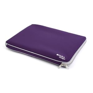 DURAGADGET 16 inch Royal Purple Water resistant laptop notebook pc carry case bag sleeve for Acer...