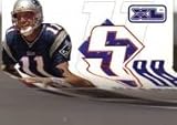 2002 Upper Deck XL Super Swatch Jerseys #SSDB Drew Bledsoe - Buffalo Bills (Piece of Authentic Game-Worn Jersey Serial #'d 800) (Football Cards)