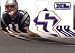2002 Upper Deck XL Super Swatch Jerseys #SSDB Drew Bledsoe - Buffalo Bills (Piece of Authentic Game-Worn Jersey Serial #'d 800) (Football Cards)