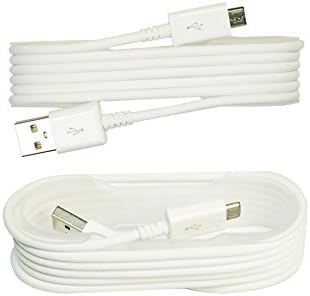 Samsung Spec Premium Micro USB (5 pin) to USB Cable x 2 (two pack), High Speed USB 3.0 Data Sync, Travel Friendly with REUSABLE Packaging, Data Sync Charging Cables for Android, Windows, Samsung, HTC, Nokia, Motorola, Xiaomi, Lenovo, OnePlus One, Blackberry, and Alcatel (plus others) Smartphones and Tablets (2 Pack)