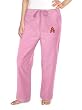 ASU Logo Pink Scrubs Pants DRAWSTRING BOTTOMS Arizona State University For HER - DRAWSTRING Waist -Officially Licensed NCAA College Logo Apparel Unique GIFT Ideas For Mom Nurses Ladies Students Graduation