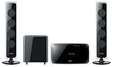 Samsung - HT-X720GT - Home Cinéma 2.1 DVD - Lecteur DiVX/mp3/wma/jpeg - 400W - HDMI 1080p - Bluetooth - USB 2.0 - Crystal Gloss Noir Platinum