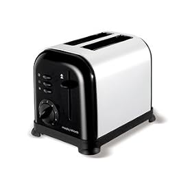 Morphy Richards Accents 2 Slice Toaster 44063 Jet Black