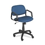 Safco® Cava® Collection Mid Back Swivel/Tilt Chair CHAIR,CAVA MID BK TASK,BE 42338 (Pack of 2)