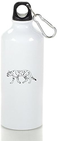 Starbks African Wild Cat Custom Sports Water Bottle 400ml/500ml/600ml White 600ml