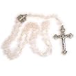Rose Quartz beads Rosary - grade A (34 cm or 13.4")