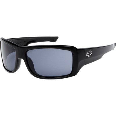 Fox Racing Redeem Sunglasses Polished Black Frame/Grey Lens Fox Racing Redeem Sunglasses Polished Black Frame/Grey Lens