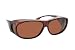 Polarized Small Max-Wraps Fits Over Most Prescription Eyewear Coppermax Driving Lens