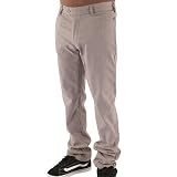 Volcom Mens Pants Rowley Chino Plaid Grey