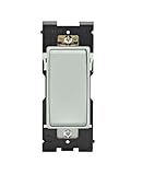 Leviton Renu Switch RE151-SE for Single Pole Applications, 15A-120/277VAC, in Sea Spray