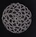Gray Hair Net Crocheted Hair Bun Cover- LARGE