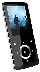 Coby MP705 4GB (MP705-4G) Slim MP3/FM/MP4 Player Kit With Coby CA-745 Wireless Car FM Transmitter, Coby CVE92 Earphones & Nite Ize Curvyman Cord Supervisor Organizer