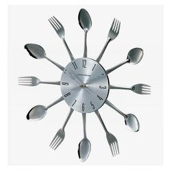 George Nelson Real Spoon and Fork Starburst Wall Clock - 1234SPOON-16