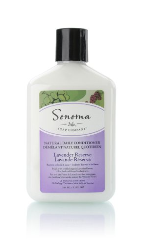 Sonoma Natural Daily Conditioner, Lavender Reserve, 12 Fluid Ounce