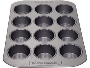 Farberware 12-c. Nonstick Nonstick Muffin Pan.
