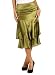 Women's Silk Satin Tiered Skirt