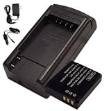 Hitech -Battery & Charger Set for Panasonic Lumix DMC-FX07 / Lumix DMC-FX8 / Lumix DMC-FX9 / Lumix DMC-FX100 Digital Camera