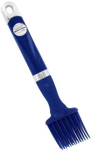 KitchenAid KS051BU Professional Series Silicone Basting Brush, Blue