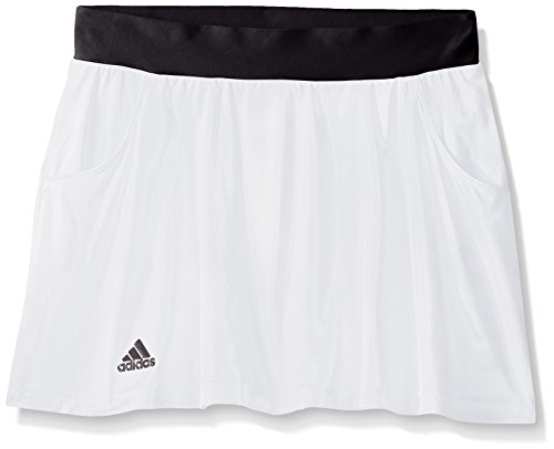 adidas Performance Girls Club Skort, White, Small