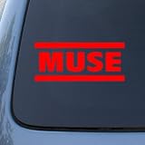 MUSE - Vinyl Decal Sticker #A1362 | Vinyl Color: Red